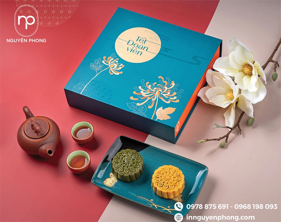Mẫu hộp bánh trung thu truyền thống 